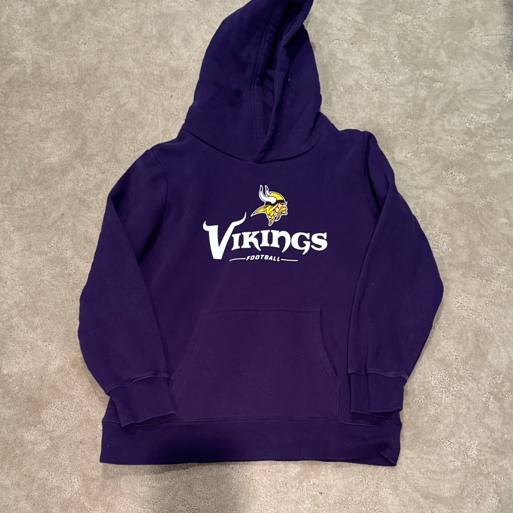 Fanatics Purple Vikings Kids Hoodie